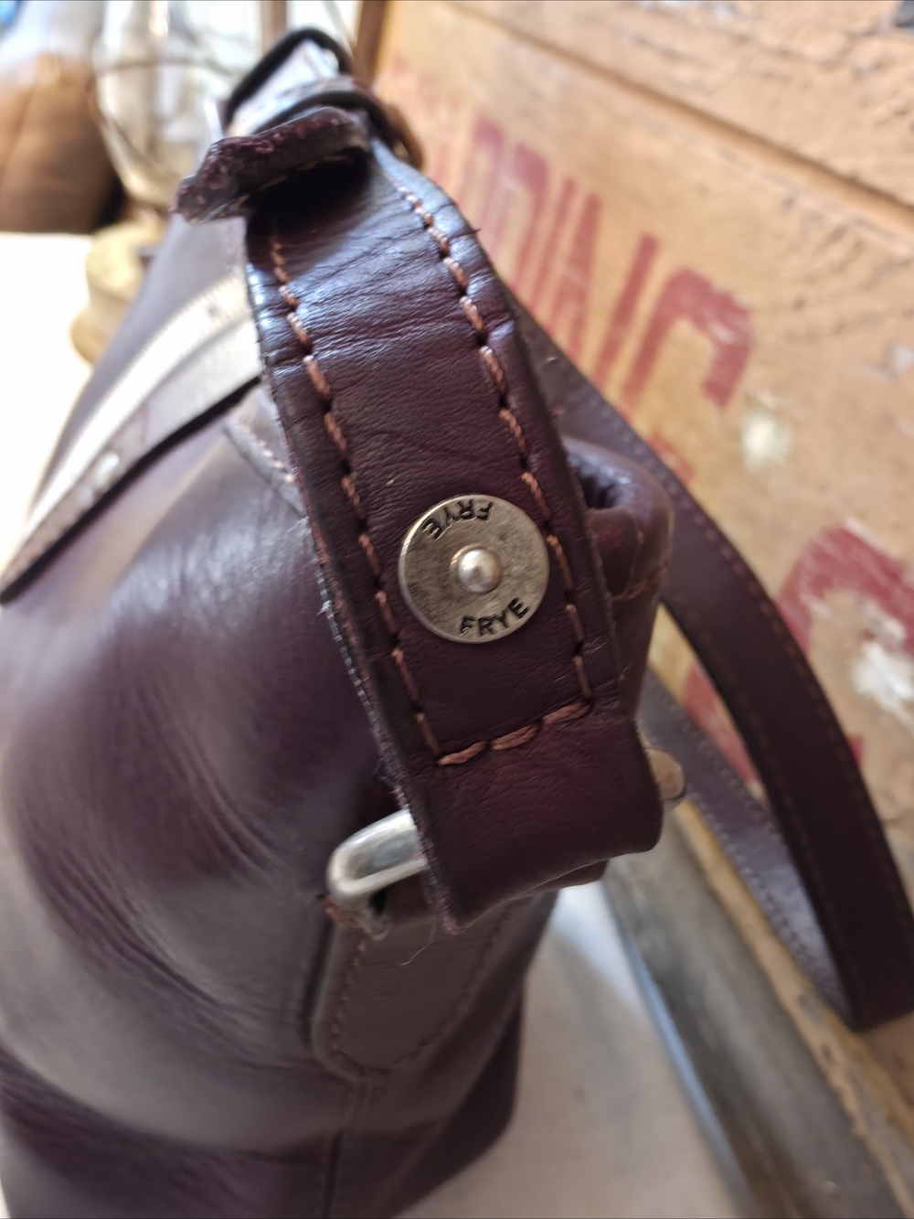 Frye Amy Leather Bucket Bag - Picture 5 of 10